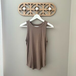a new day Tank Top Brown Sz Large